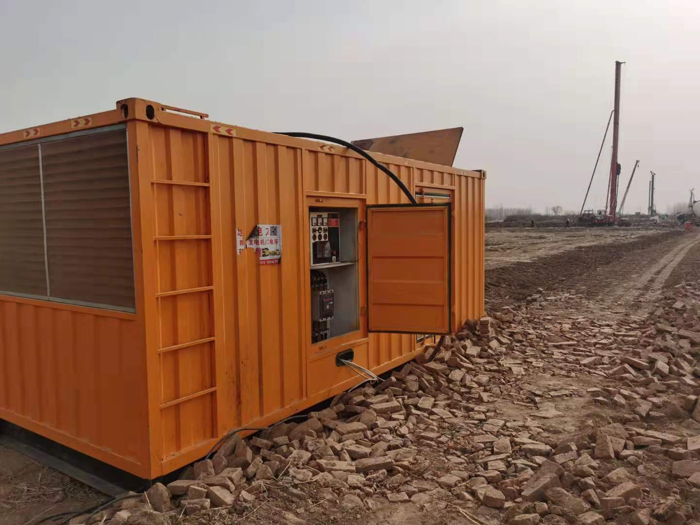 鹤峰发电车租赁-柴油发电机组的安装须知