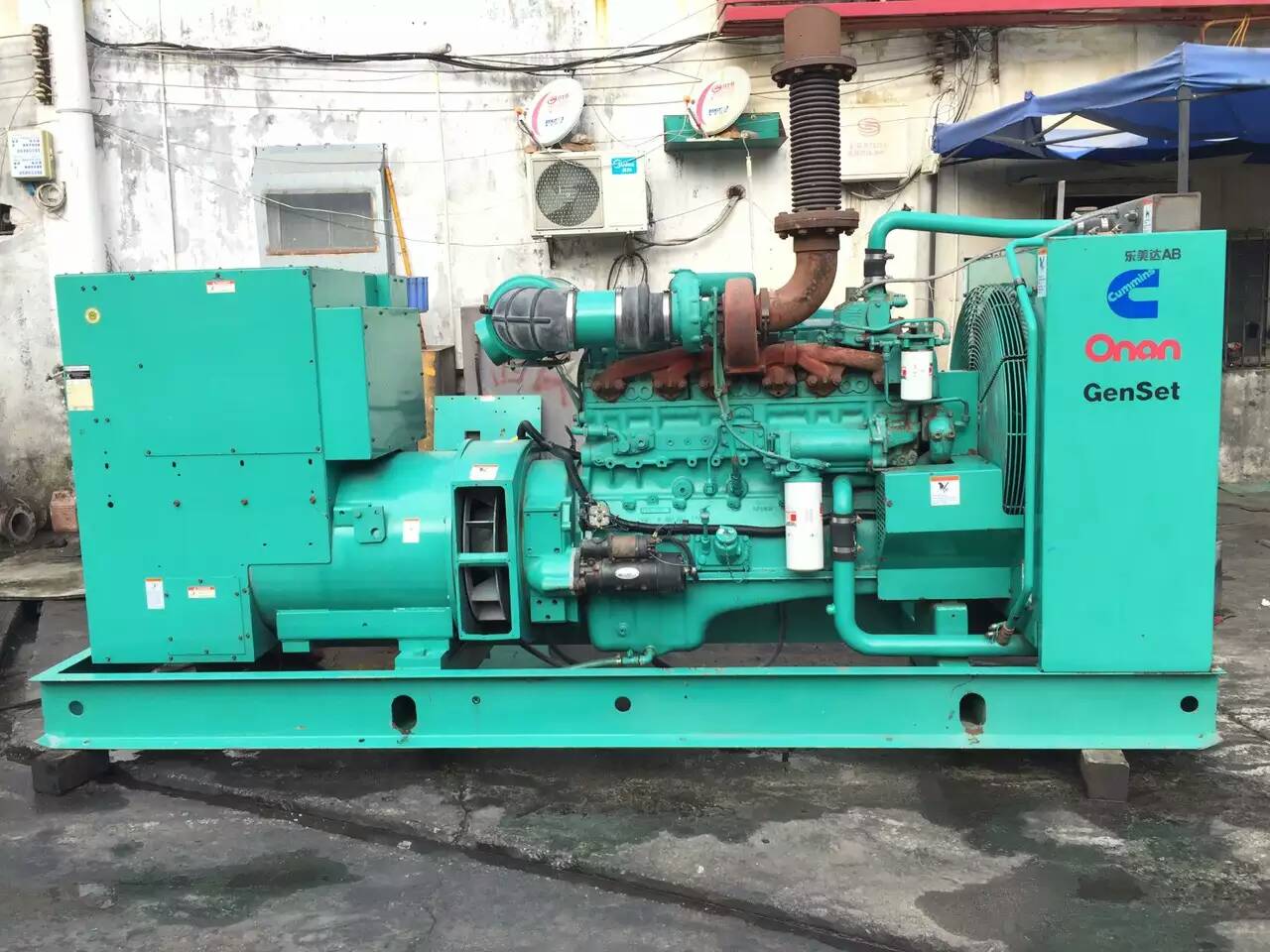 鹤峰租赁发电机-柴油发电机不正常冒烟的原因